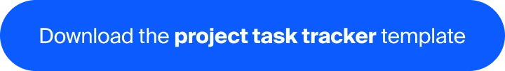 "Download the project task tracker template" button